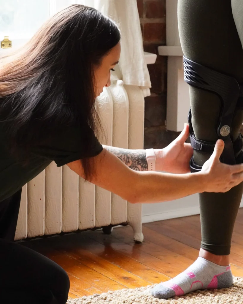 Custom Knee Bracing physio